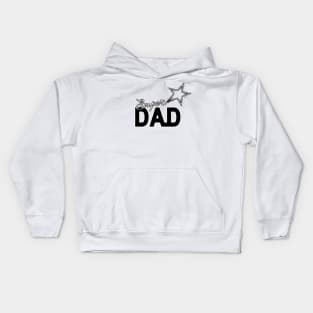 Super Dad, Father, Daddy Holiday Funny Gifts Kids Hoodie